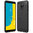 Flexi Slim Carbon Fibre Case for Samsung Galaxy J8 - Brushed Black